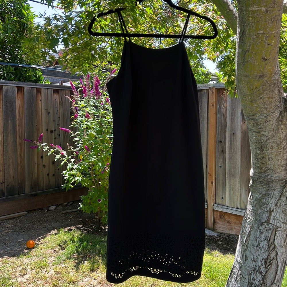 Banana Republic black dress 6 NWT